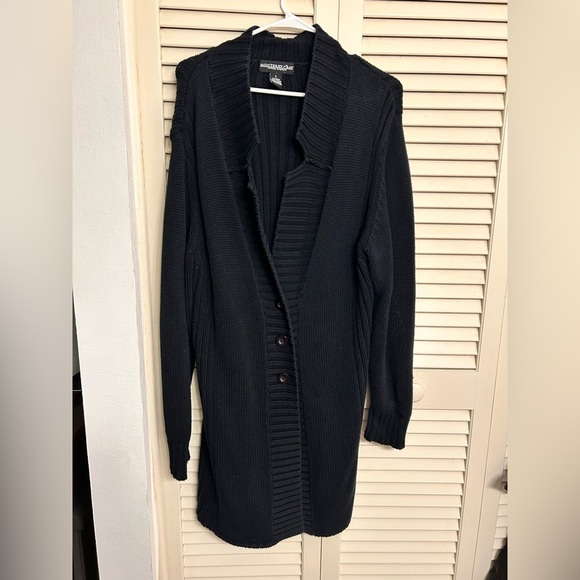 Monterey Bay Jackets & Blazers - Monterey Bay Dark Knit Cardigan